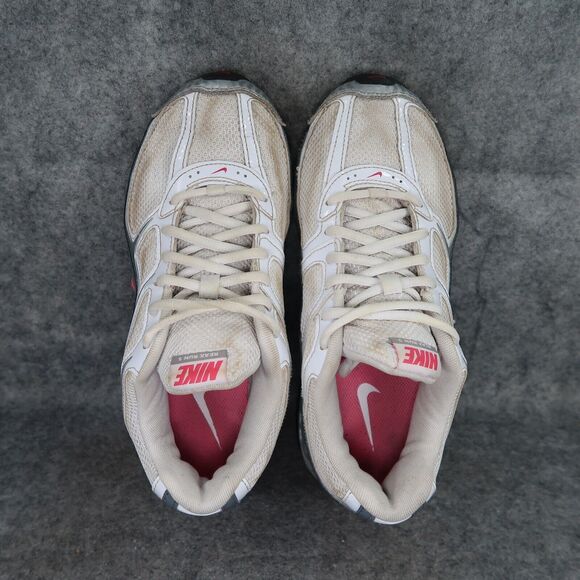 Nike Shoes Womens 8 Athletic Trainers Reax Run 5 Sport Active Comfort White Grey - Picture 7 of 14
